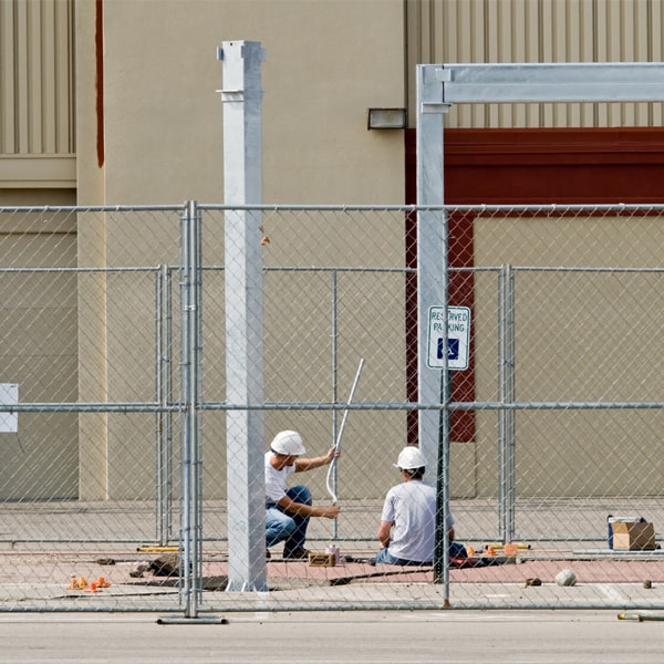 how much time can i rent the temporary fence for my building site or event in Huntington WV